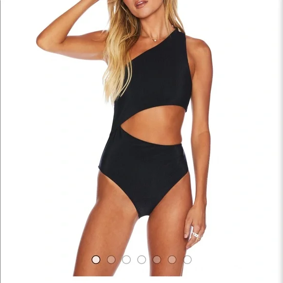 NEW without tags Beach Riot Celine One Piece - Black - Picture 1 of 7
